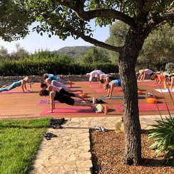 Yoga Praxis auf der Finca Son Mola Vell